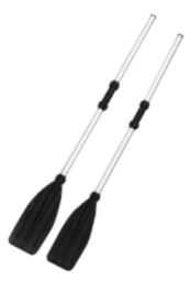 Oars or paddles - a manual propelling devices used to move a boat by human power.