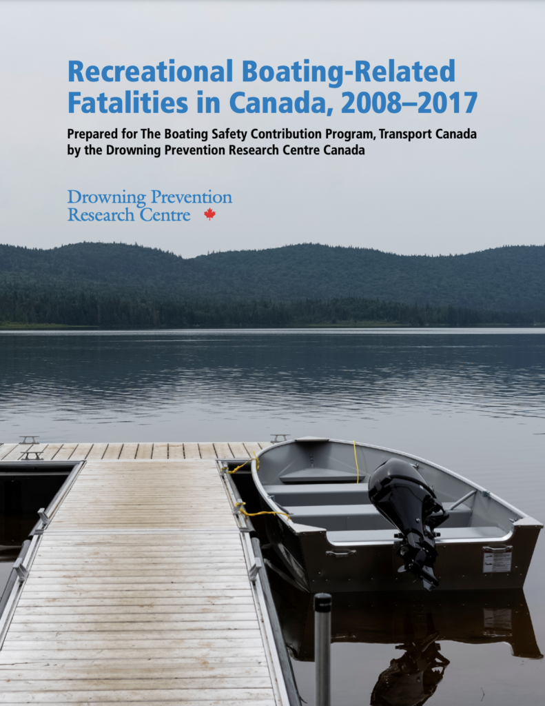 Recreational Boating-Related Fatalities in Canada Report (2021)