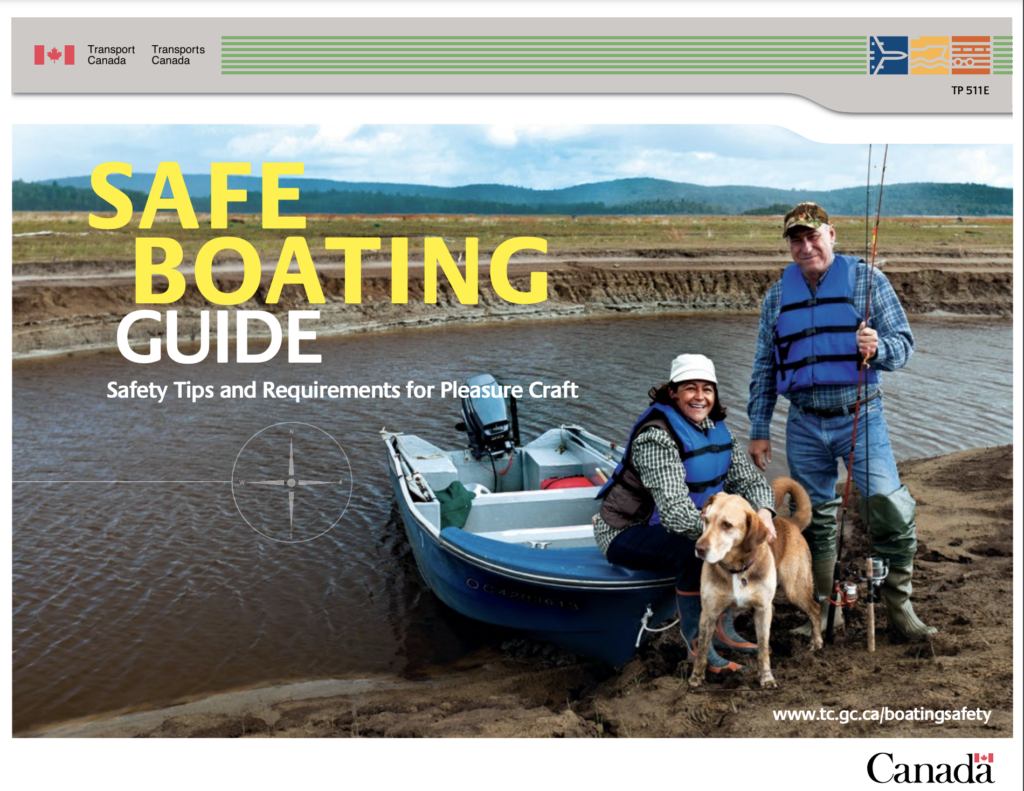 Transport Canada Safe Boating Guide
